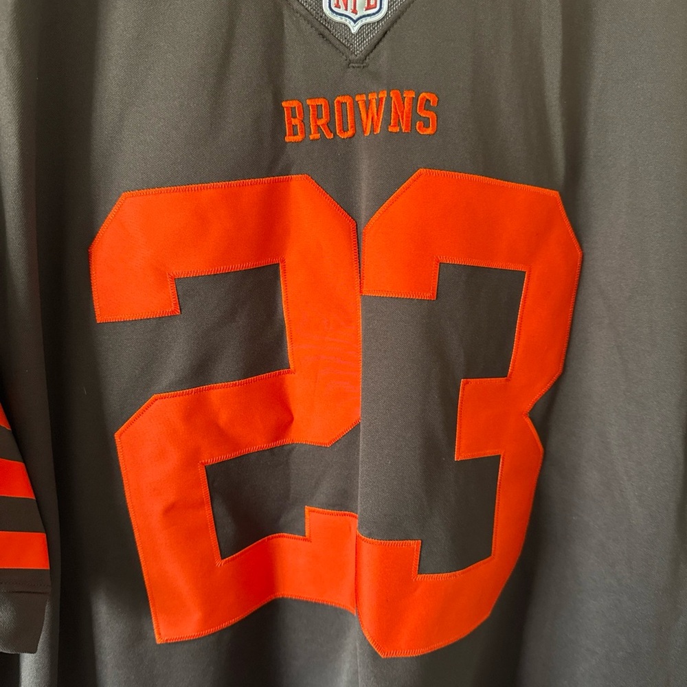 MEN’S NIKE JOE HADEN #23 CLEVELAND BROWNS VAPOR LMTD JERSEY SZ 2XL - RARE - Picture 2 of 6